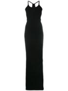 Dsquared2 Fitted Sleeveless Gown - Black