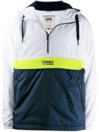 Tommy Jeans Hooded Panelled Jacket - White