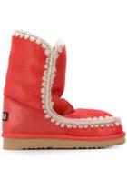 Mou Mou Fw101000b Dufig Leather/fur/exotic Skins->leather - Orange