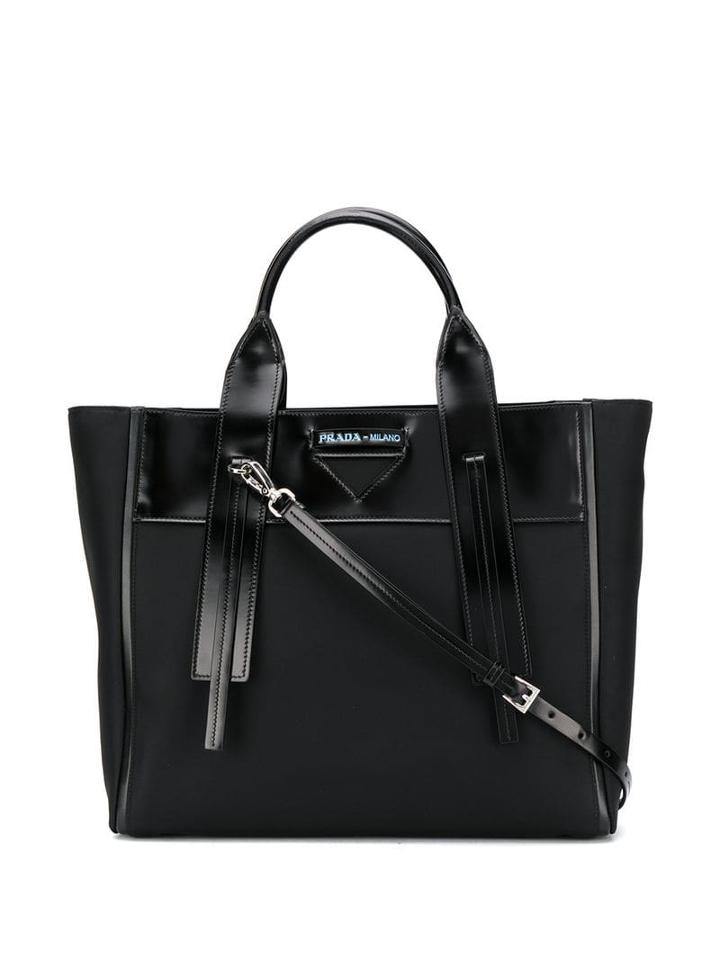 Prada Ouverture Large Tote - Black