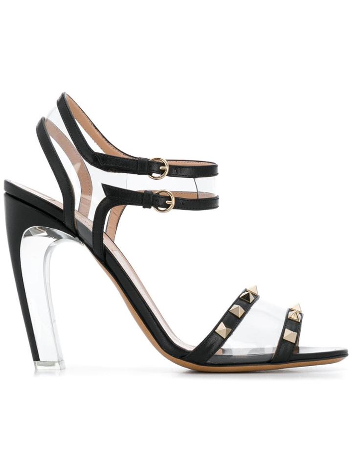 Valentino Valentino Garavani Moonwalk Stud Sandals - Black