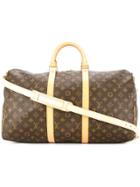 Louis Vuitton Vintage Keepall 50 Bandouliere Bag - Brown