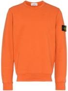 Stone Island Crew-neck Sweatshirt - Orange