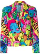 Versace Pre-owned Pop Face Blazer - Multicolour