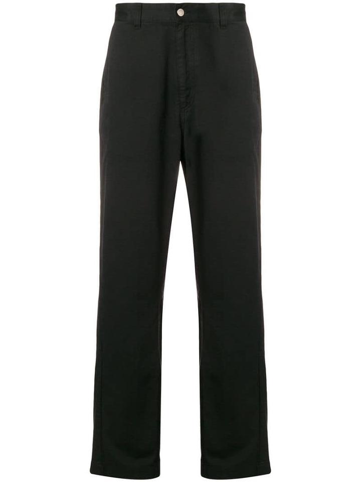 Ami Paris Large Fit Trousers - Black