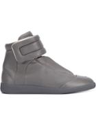 Maison Margiela Concealed Vamp Sneakers, Men's, Size: 42, Grey, Leather/rubber