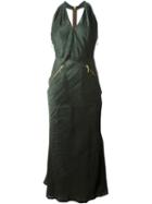 Jean Paul Gaultier Vintage Pinstriped Bondage Dress
