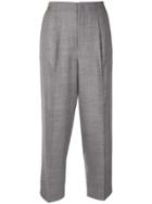 Ballsey High-rise Cropped Trousers - Black