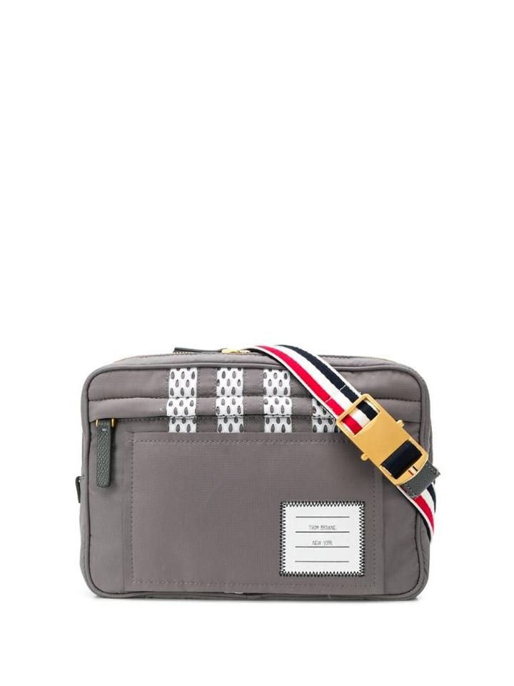Thom Browne Military Ripstop Belt Bag - Grey