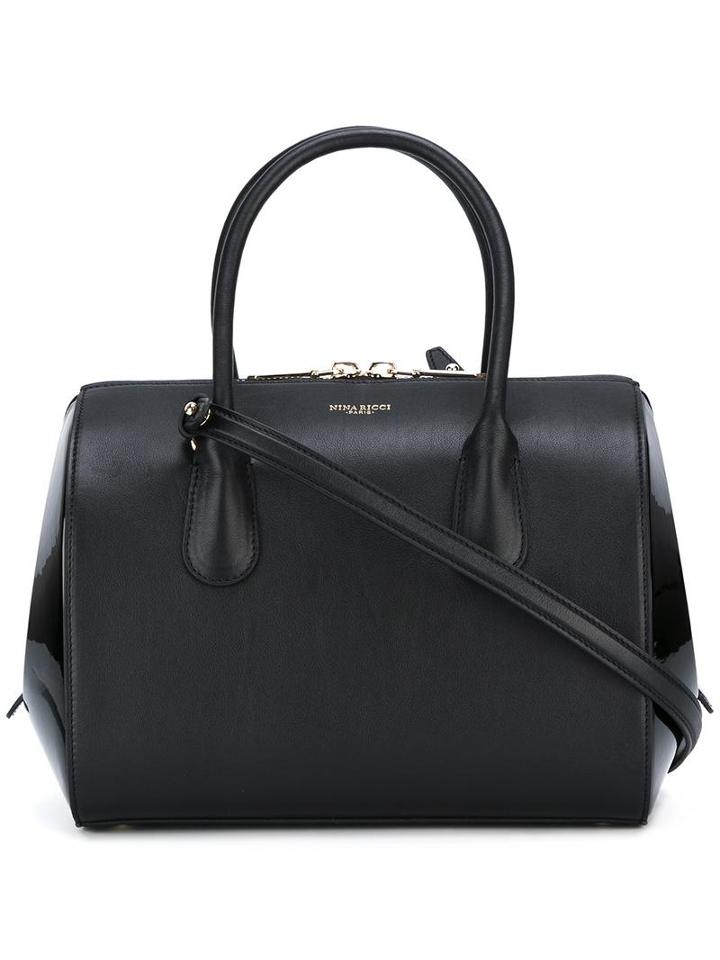Nina Ricci Double Zip Tote, Women's, Black