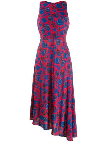 La Doublej Pina Long Dress - Red