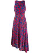 La Doublej Pina Long Dress - Red