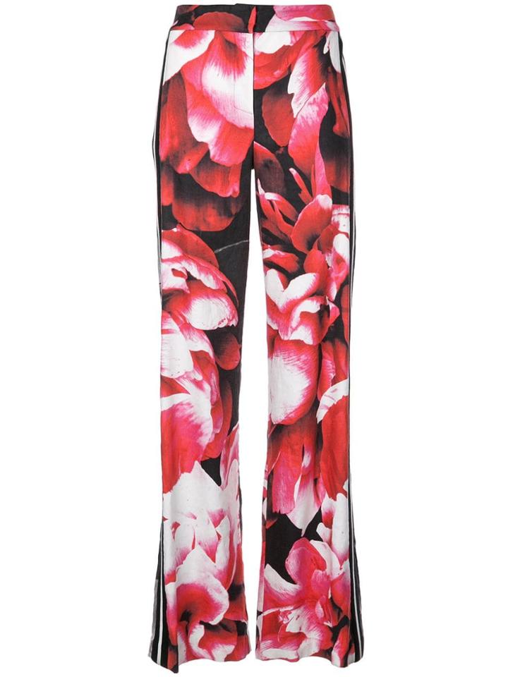 Nicole Miller Floral Print Trousers - Multicolour
