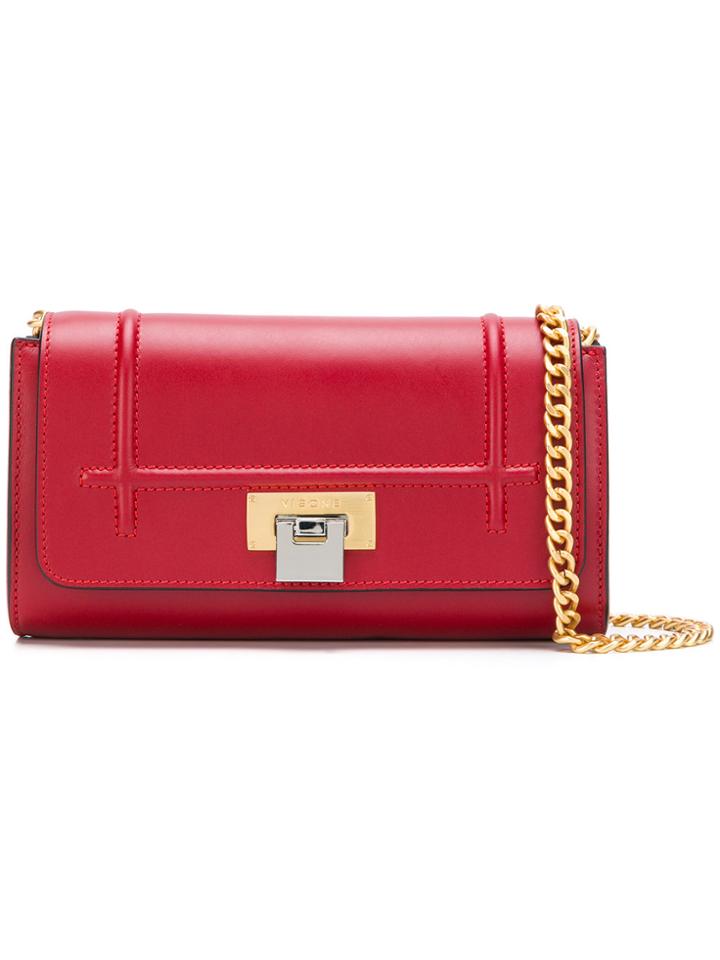 Visone Patty Shoulder Bag - Red