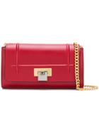 Visone Patty Shoulder Bag - Red