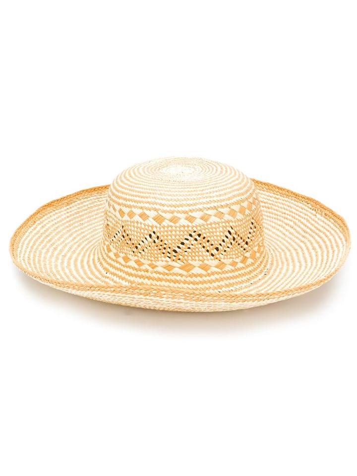 Forte Forte Camello Straw Hat - Neutrals