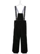 Givenchy Kids Teen Logo Print Jumpsuit - Black