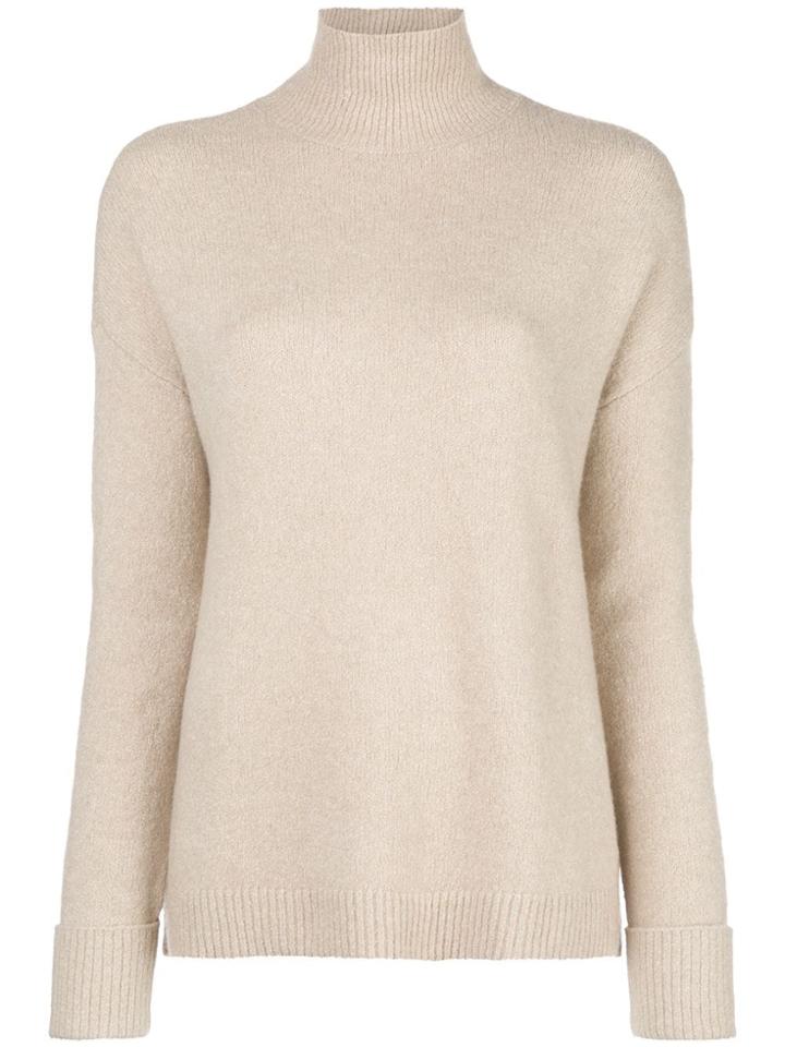 Alice+olivia Felix Oversized Jumper - Neutrals