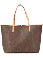 Etro Paisley Print Tote - Brown