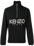 Kenzo Kenzo Paris Print Sweatshirt - Black