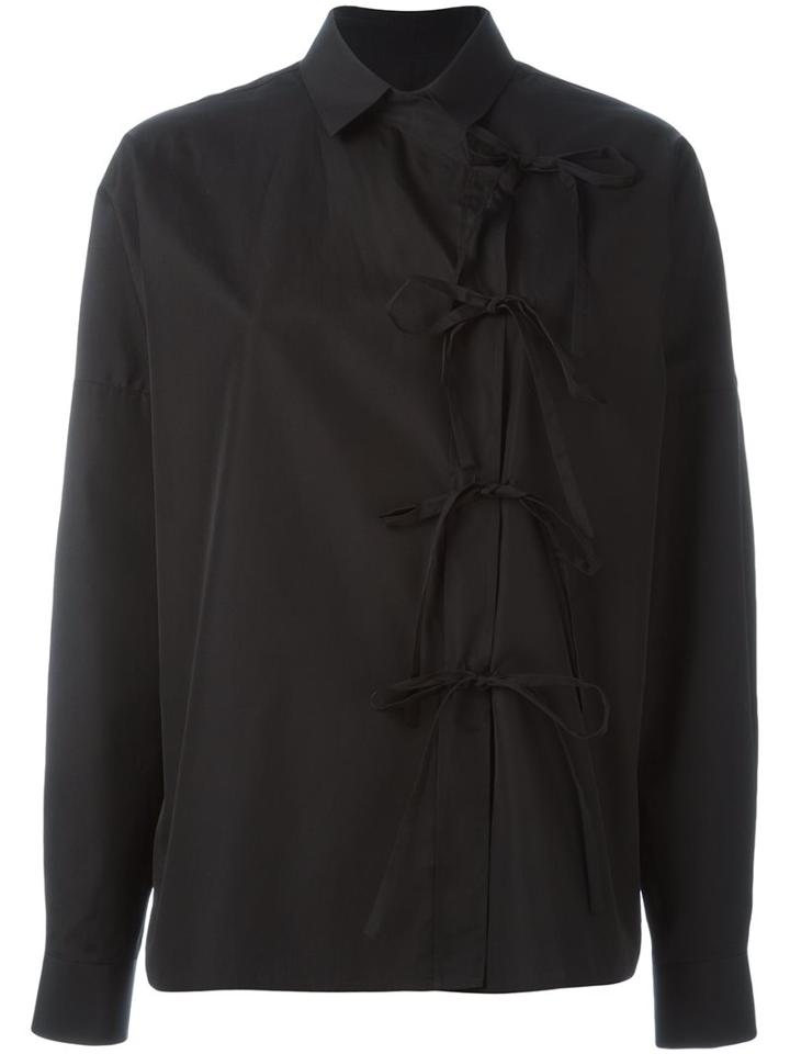 Maison Margiela Side Tie Fastening Shirt