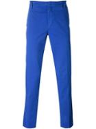 Kenzo Slim Fit Trousers, Men's, Size: 56, Blue, Cotton/spandex/elastane