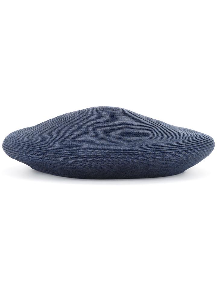 Kijima Takayuki Flat Hat, Women's, Blue, Paper