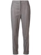 Lorena Antoniazzi Patterned Trousers - Grey