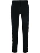 Moschino Stud Embellished Trousers - Black