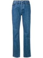 Calvin Klein Jeans High Rise Tapered Jeans - Blue
