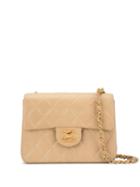 Chanel Pre-owned Classic Flap Mini Chain Bag - Brown
