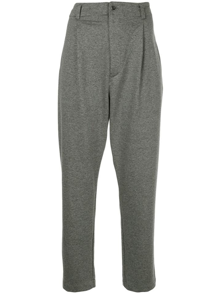 Hysteric Glamour High Waisted Tapered Trousers - Grey
