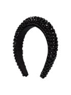 Maryjane Claverol Carrier Beaded Sequin Headband - Black