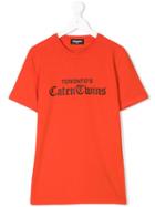 Dsquared2 Kids Teen Branded T-shirt - Yellow