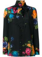 Marni Stand Up Collar Blouse - Black