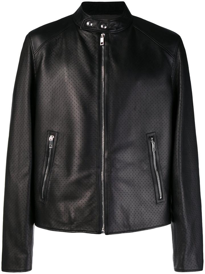Bally Micro Perforated Jacket - Black