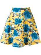 Marc By Marc Jacobs Floral Circle Skirt