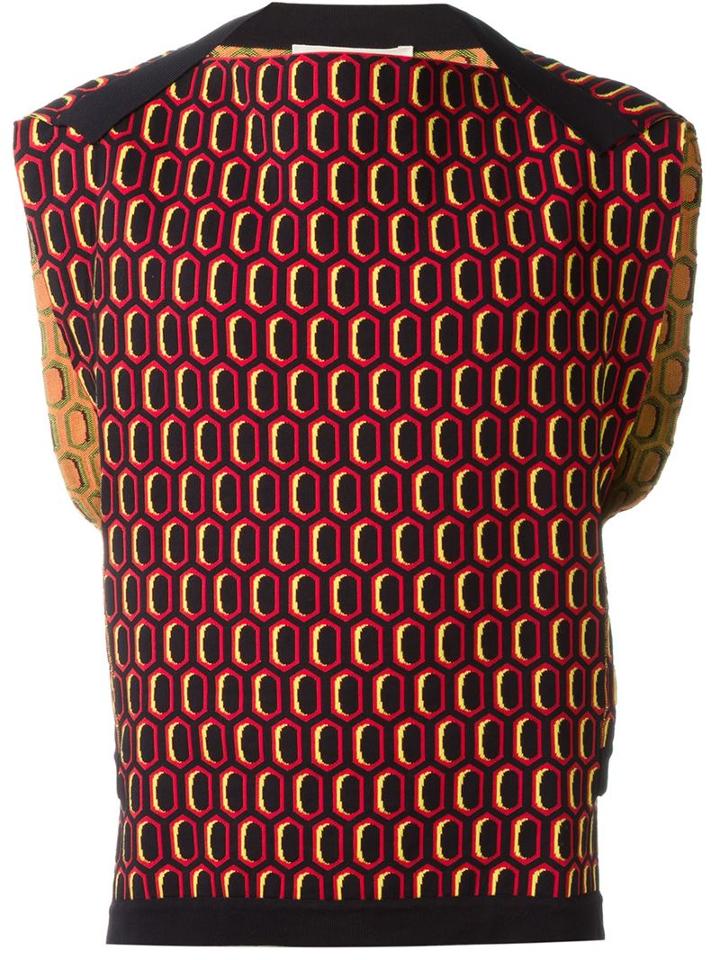 Marni 'hex Knit' Sleeveless Jumper