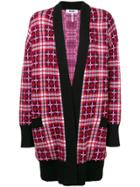 Msgm Checkered Cardi-coat