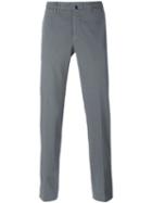 Incotex Classic Chinos, Men's, Size: 56, Grey, Cotton/spandex/elastane