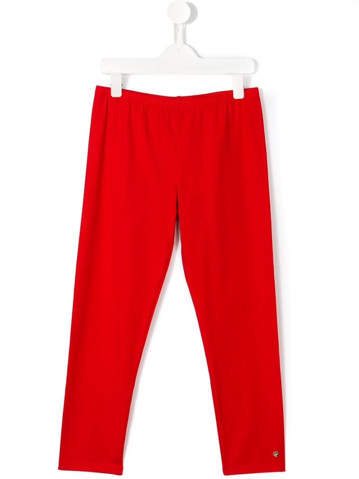 Armani Junior Classic Sweatpants, Girl's, Size: 16 Yrs, Red