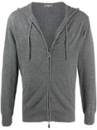 N.peal Cashmere Knitted Hoodie - Grey