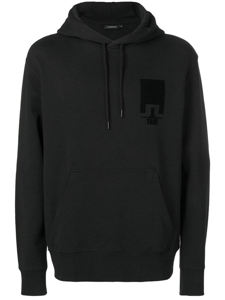 J.lindeberg Hurl Hood Ring Loop Hoodie - Black