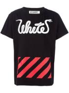 Off-white Multi Print T-shirt, Men's, Size: Xs, Black, Cotton