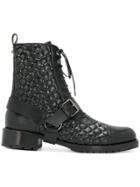 Valentino Valentino Garavani Rockstud Combat Boots - Black