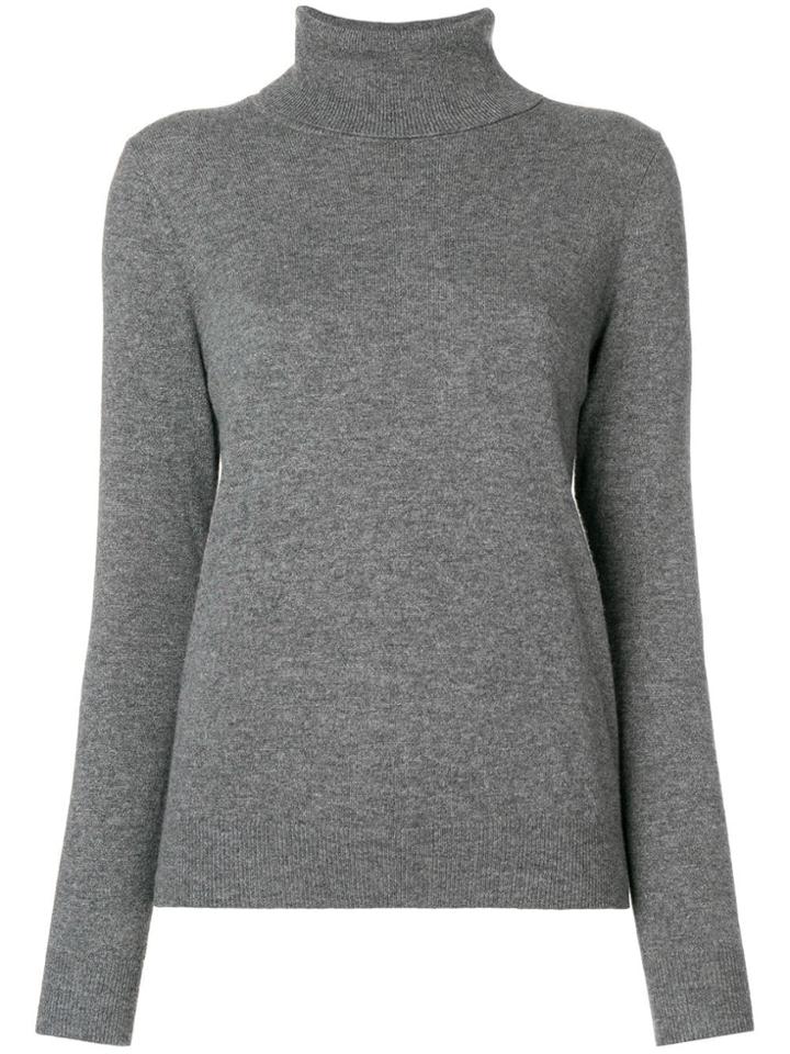 N.peal Turtle Neck Jumper - Grey