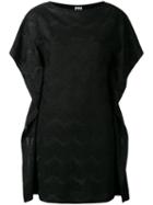 M Missoni - Metallic Chevron Dress - Women - Cotton/polyamide/polyester/metallic Fibre - S, Black, Cotton/polyamide/polyester/metallic Fibre