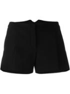 Lanvin Tailored Shorts, Women's, Size: 38, Black, Cotton/silk