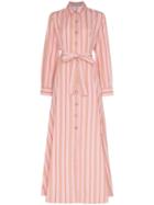 Evi Grintela Valerie Stripe Maxi Dress - Pink