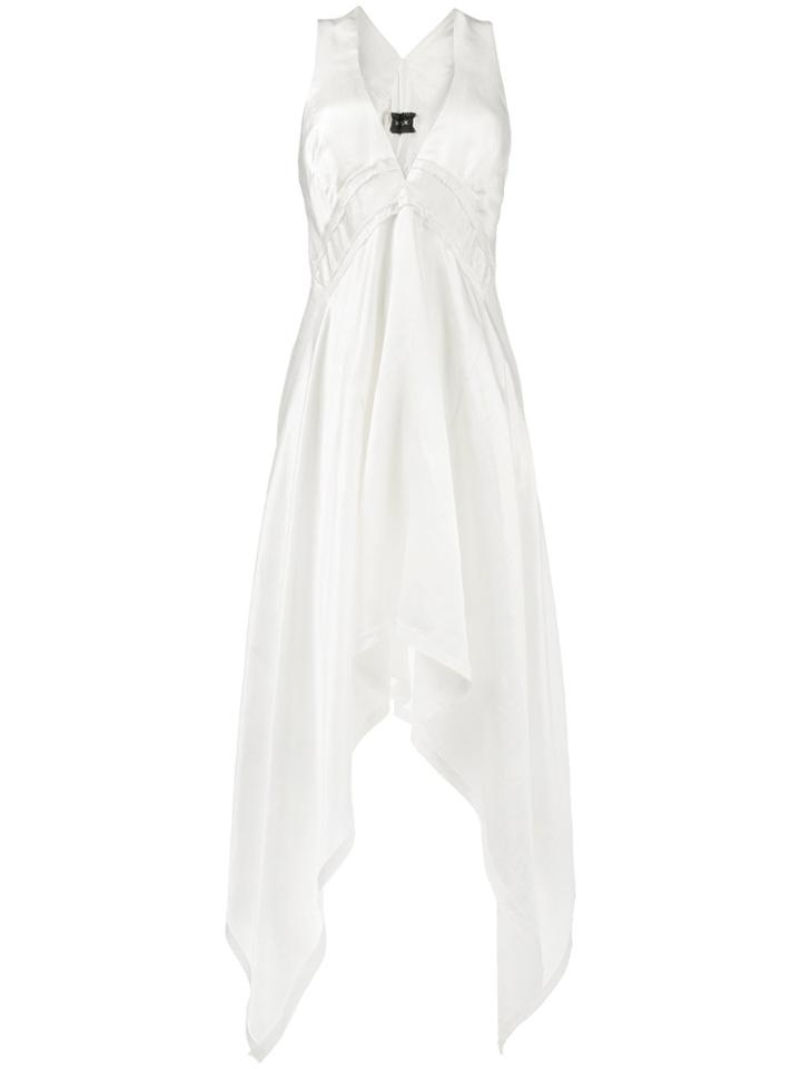 Kitx Puzzle Asymmetric Midi-dress - White